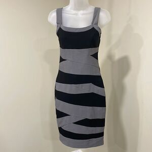 5 7 9 Black and Gray Dress. Size S Small 4/6